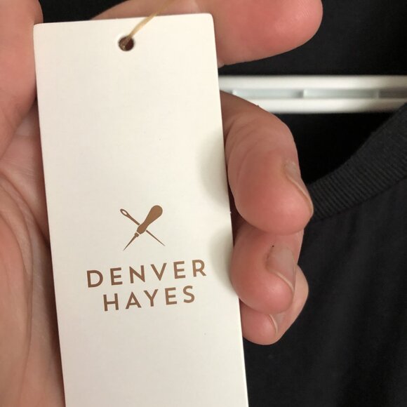 Denver Hayes Black Shirt Dress (Medium) - Picture 4 of 4